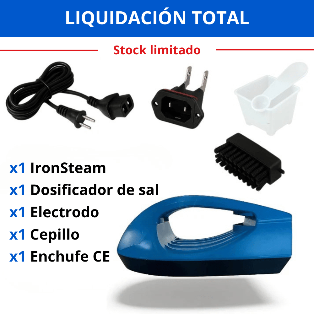 Plancha de Vapor - IronSteam Oficial